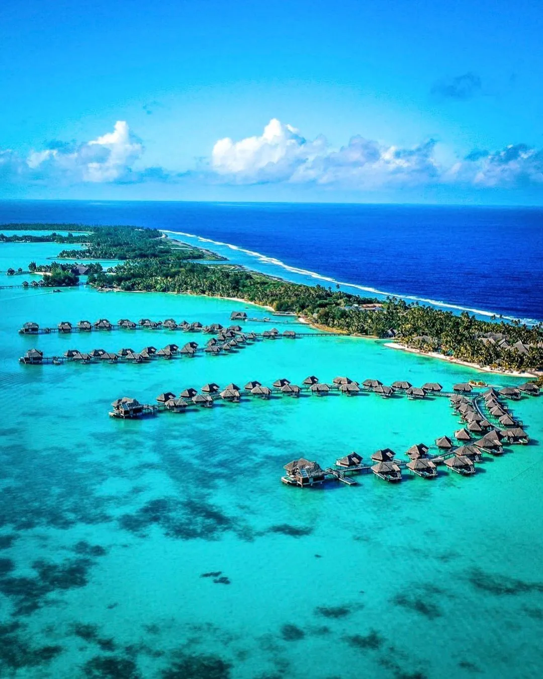 1455 bora bora turquoise water