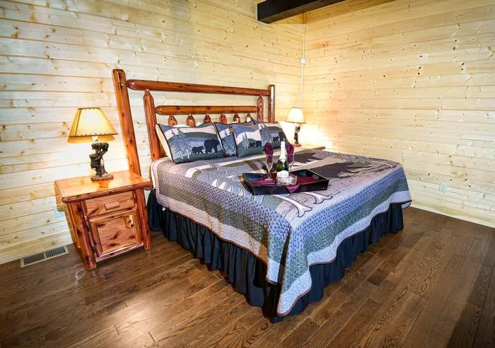 1460 honeymoon hills cabin hot tub