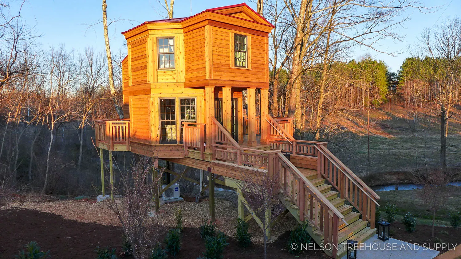 1752 romantic treehouse suite view
