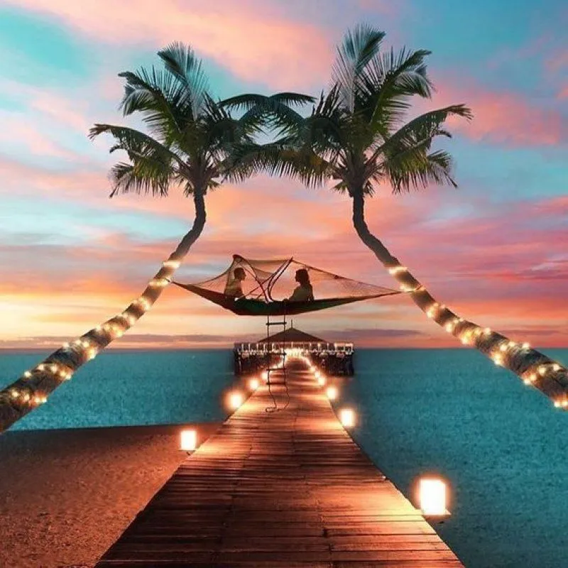 1864 maldives honeymoon