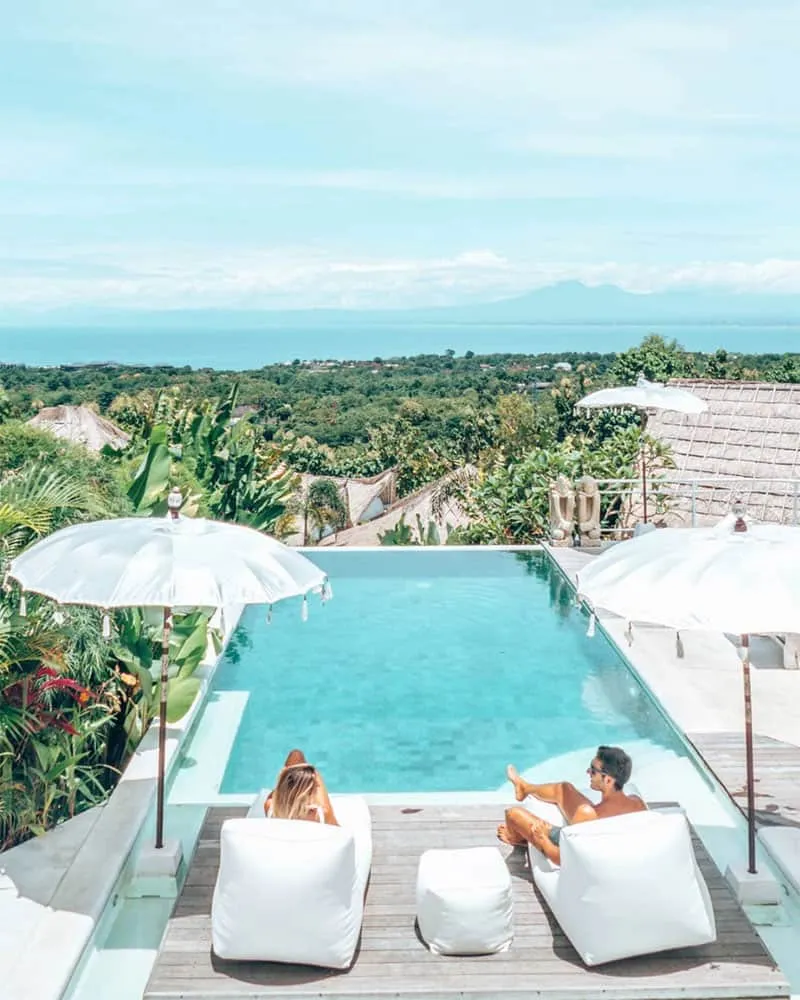 1870 bali honeymoon villa couple
