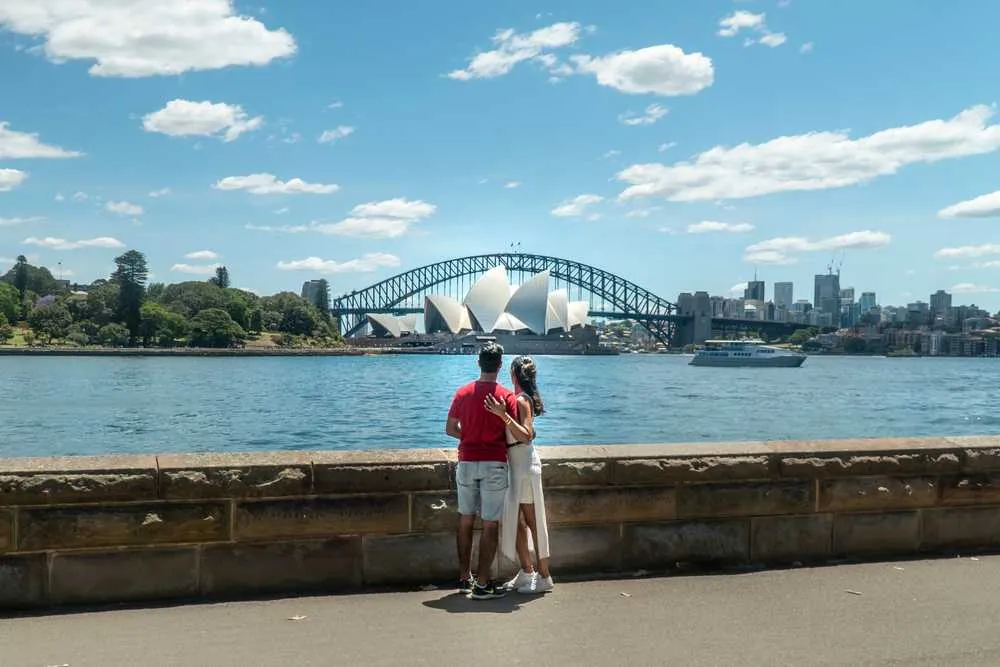 1879 sydney sunset cruise honeymoon